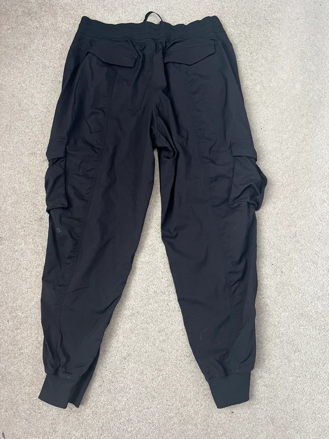 Mens Lululemon Black Cargo Jogger Pants Size L - photo 2