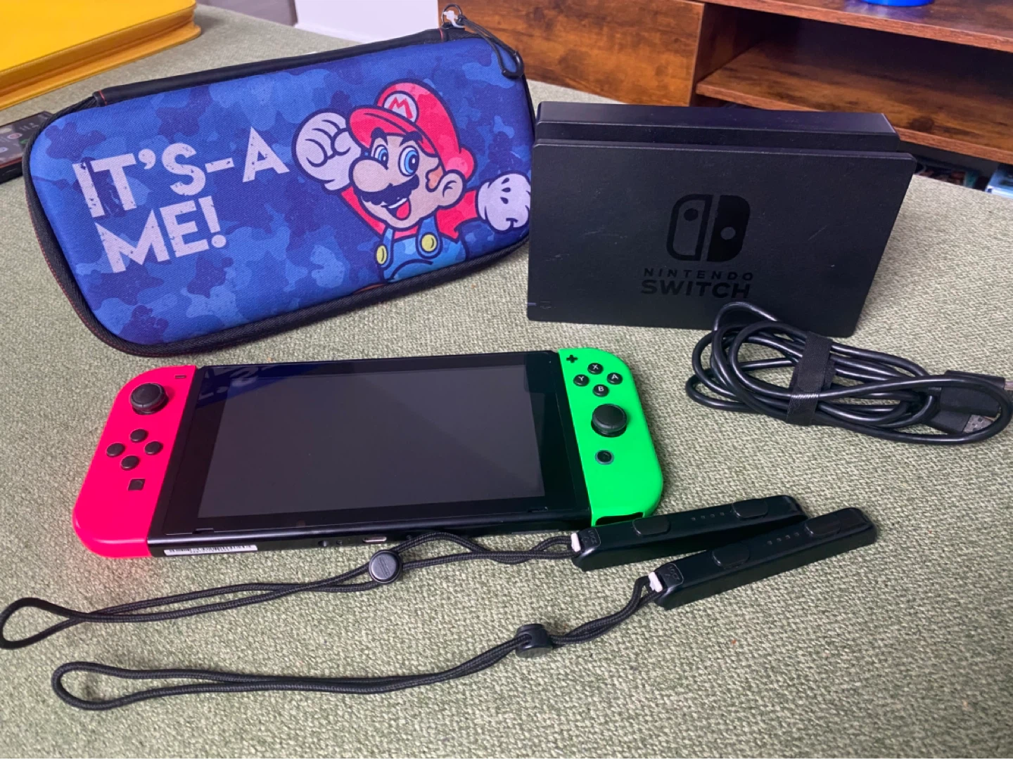 Nintendo Switch Console - Neon Red & Neon Green