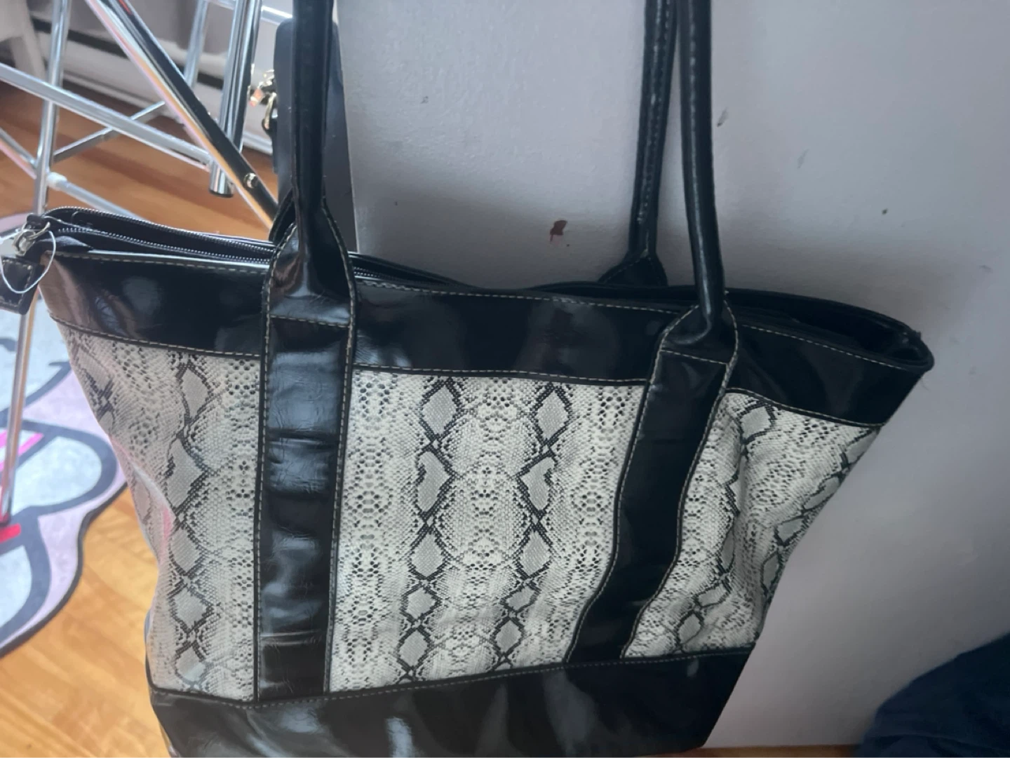 Sac motif serpent - photo 3