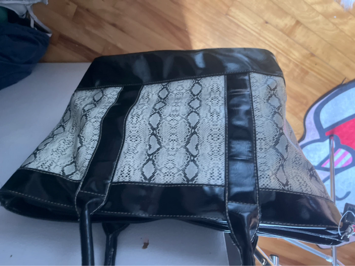 Sac motif serpent - photo 2