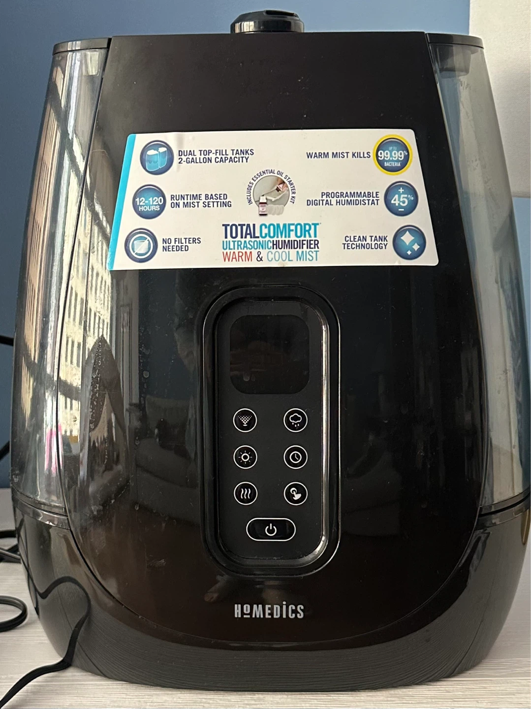 HoMedics Ultrasonic Humidifier