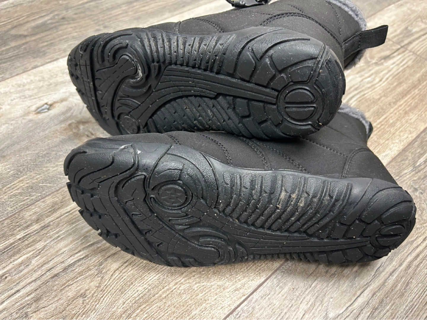 Black winter boots, size 39 - photo 3