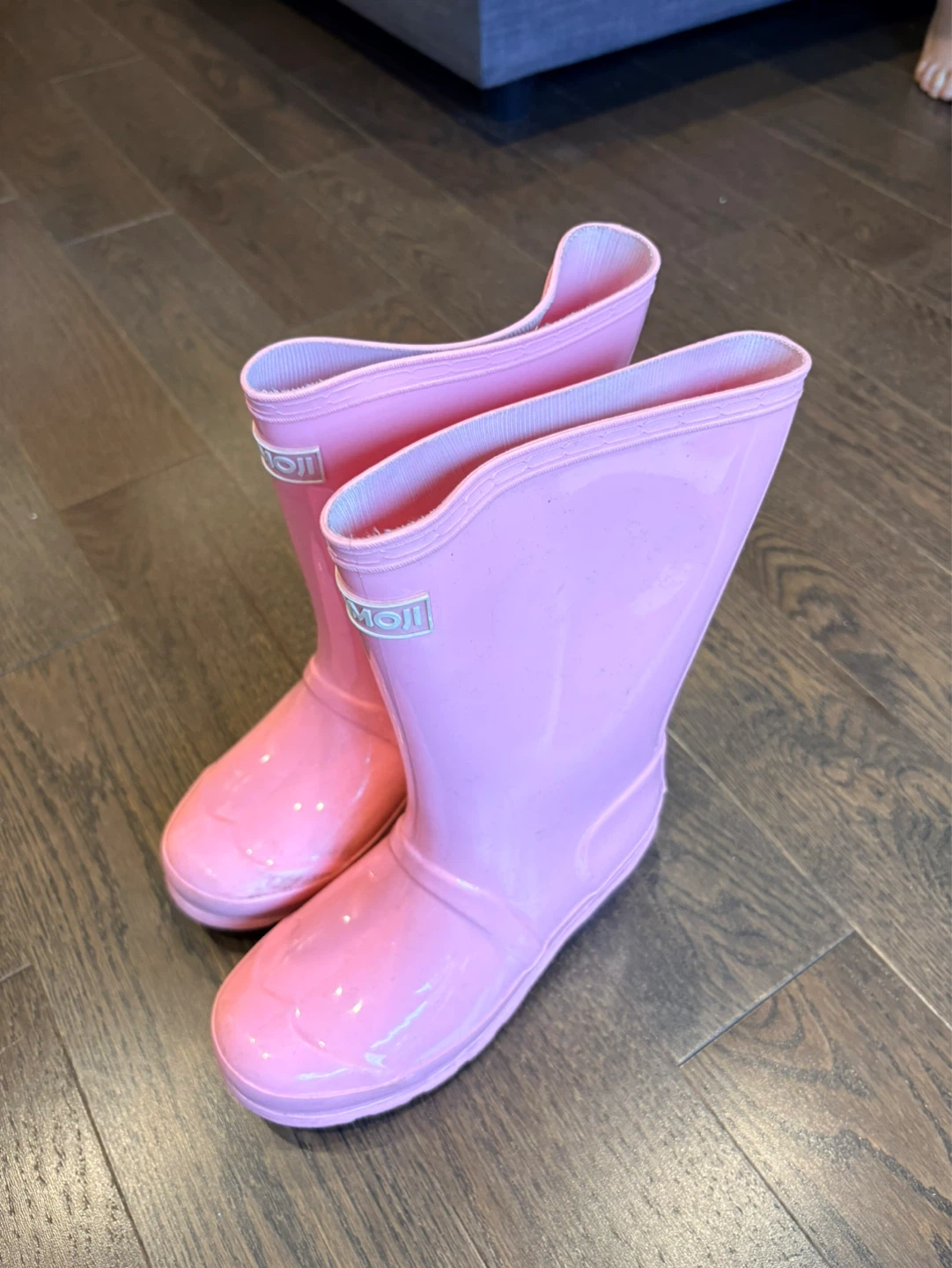 Pink MOI Rain Boots Size 22.0 - photo 2