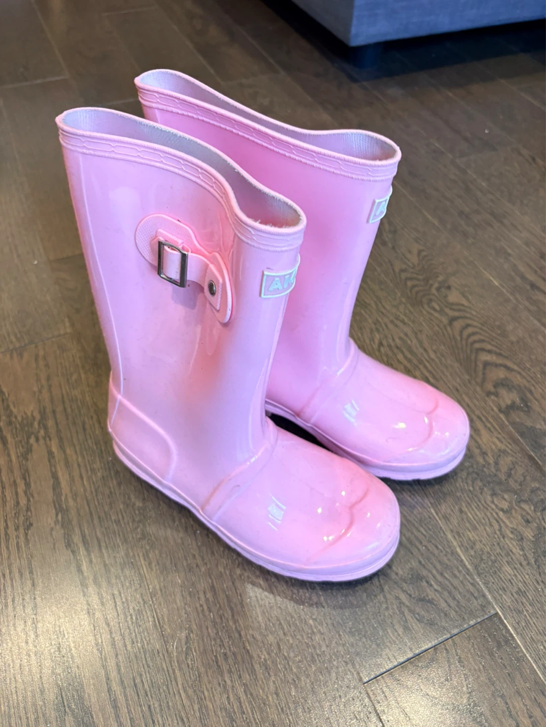 Pink MOI Rain Boots Size 22.0