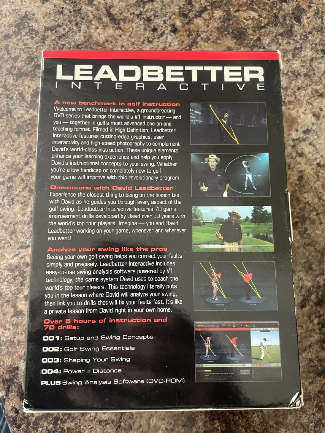 Leadbetter Interactive The Modern Golf Swing 5 Disc Set - photo 3
