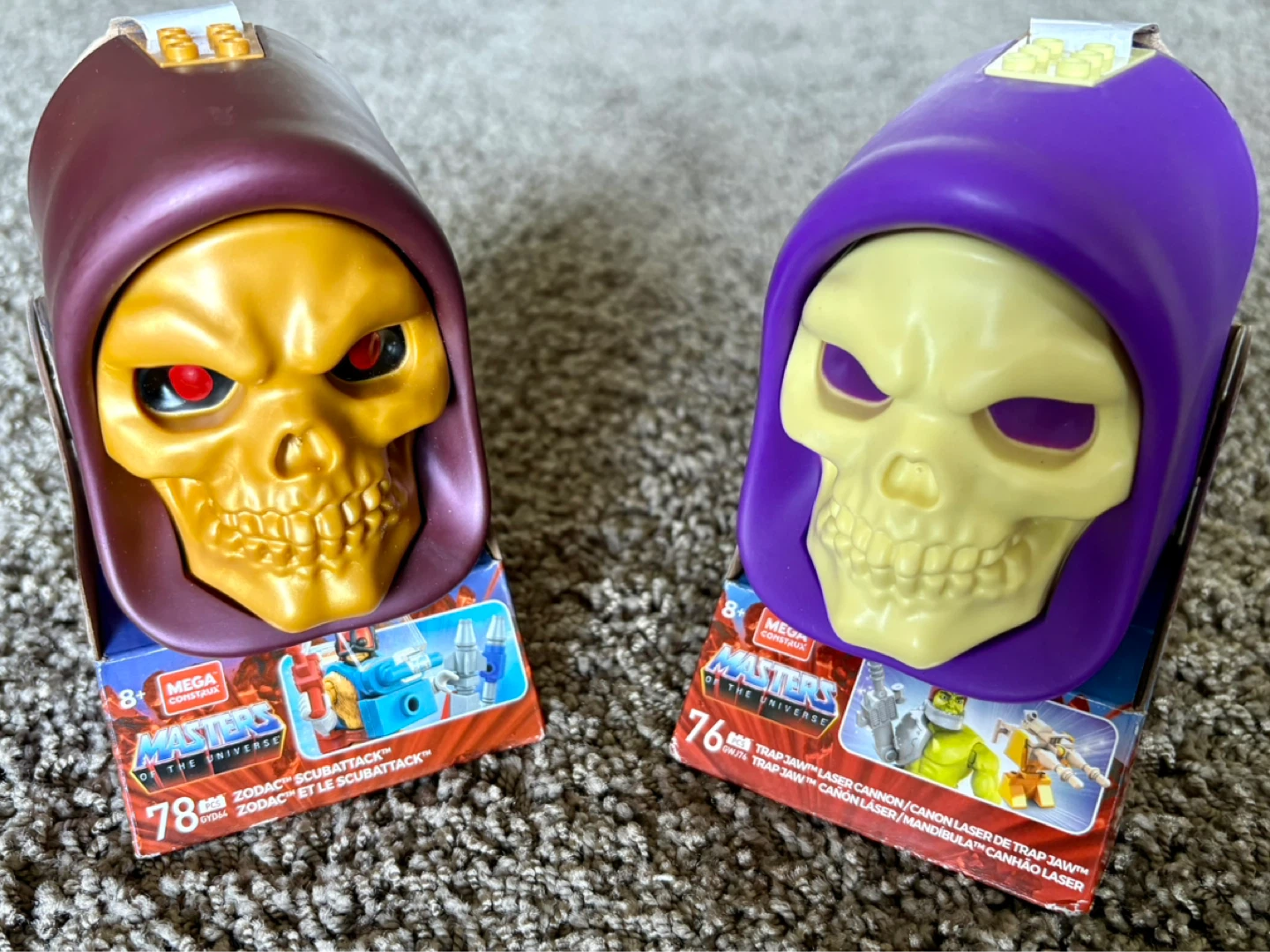 Masters of the Universe Mega Construx Skeletor figures (2) - photo 2