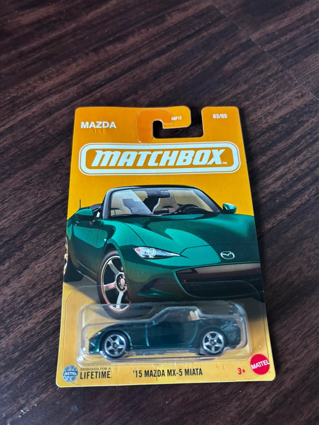 Matchbox '15 Mazda MX-5 Miata die-cast toy Car