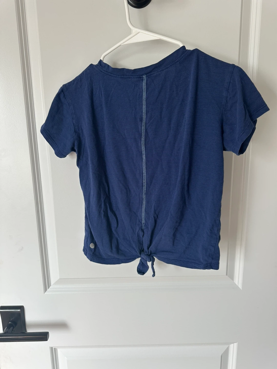 Ozella Girls Blue Tie-Front T-Shirt Size L (10/12) - photo 2