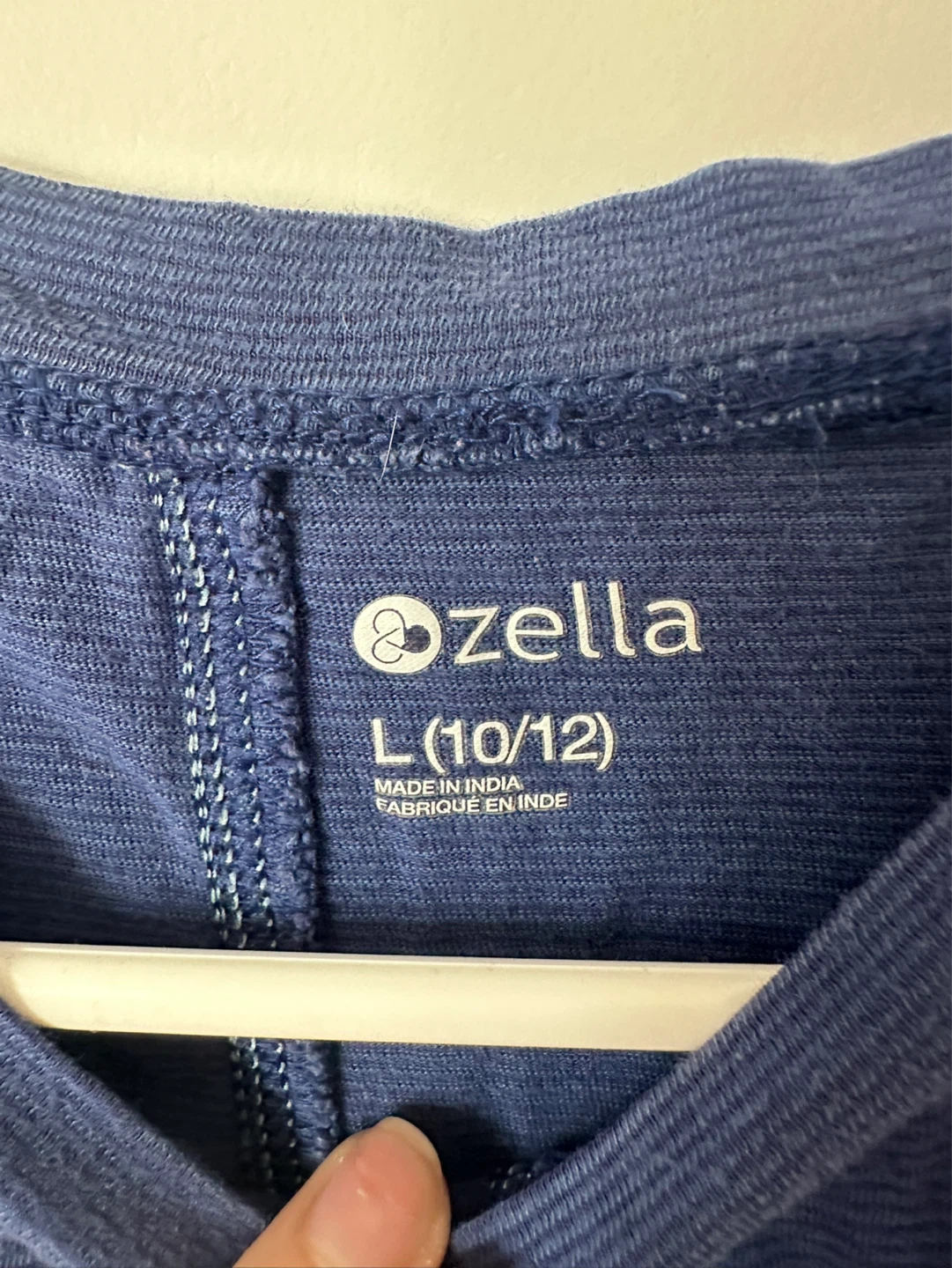 Ozella Girls Blue Tie-Front T-Shirt Size L (10/12) - photo 3
