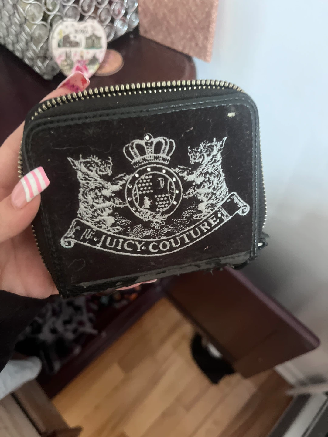 Portefeuille Juicy Couture noir