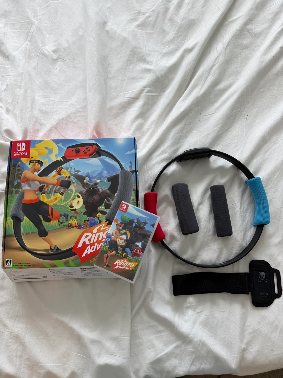 Nintendo Switch Ring Fit Adventure Game & Ring-Con