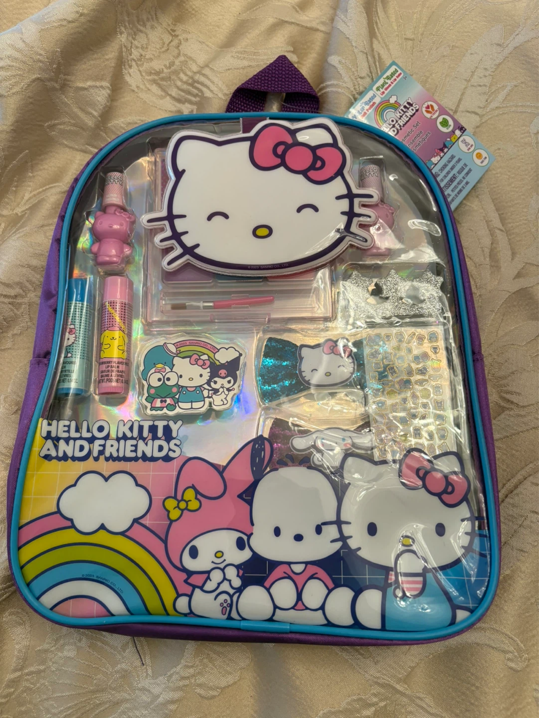 Hello Kitty and Friends Cosmetic Set Backpack