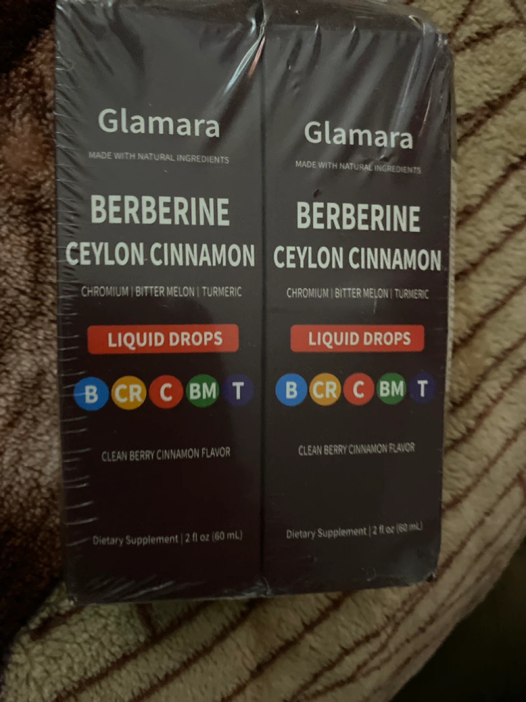 Glamara Berberine Ceylon Cinnamon Liquid Drops -