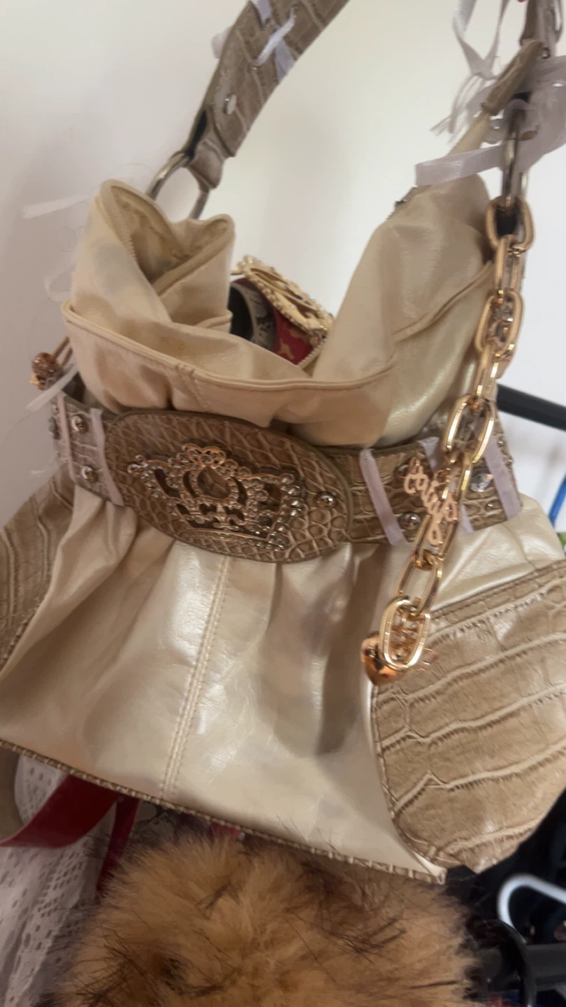Sac à main babyphat style y2k avec chaînes juicy couture - photo 2