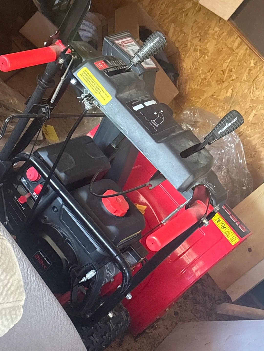 Power smart snow blower used twice . Works fine