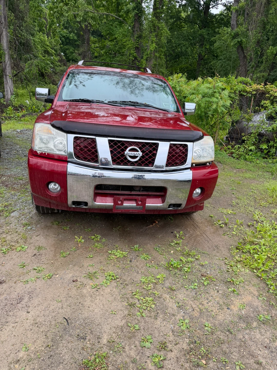 Red Nissan Armada SUV 2006 millas 170.00 milla - photo 4