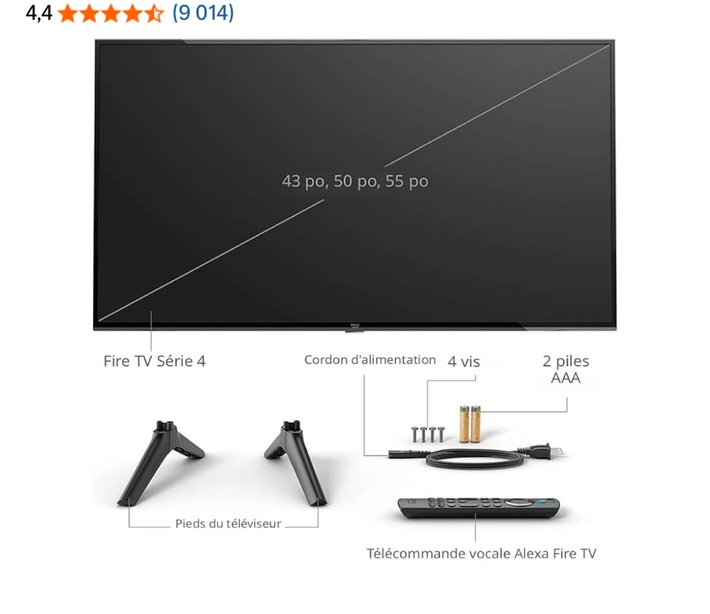 Amazon Fire TV 4-Series Smart TV 42 inches - photo 3