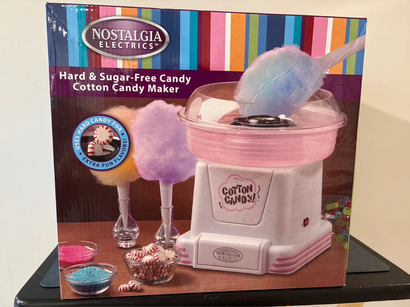 Nostalgia Electrics Hard & Sugar-Free Cotton Candy Maker