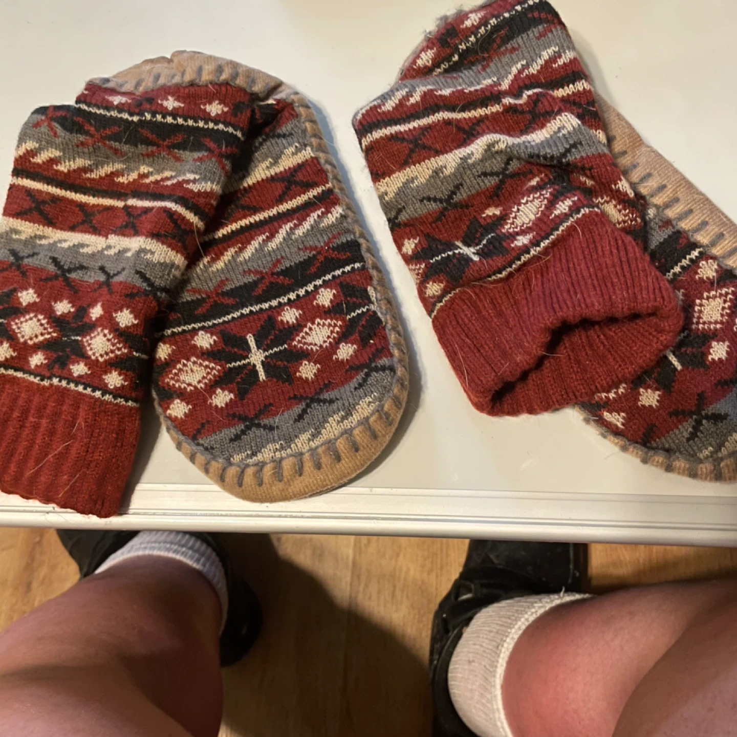 Cozy Knit Slippers