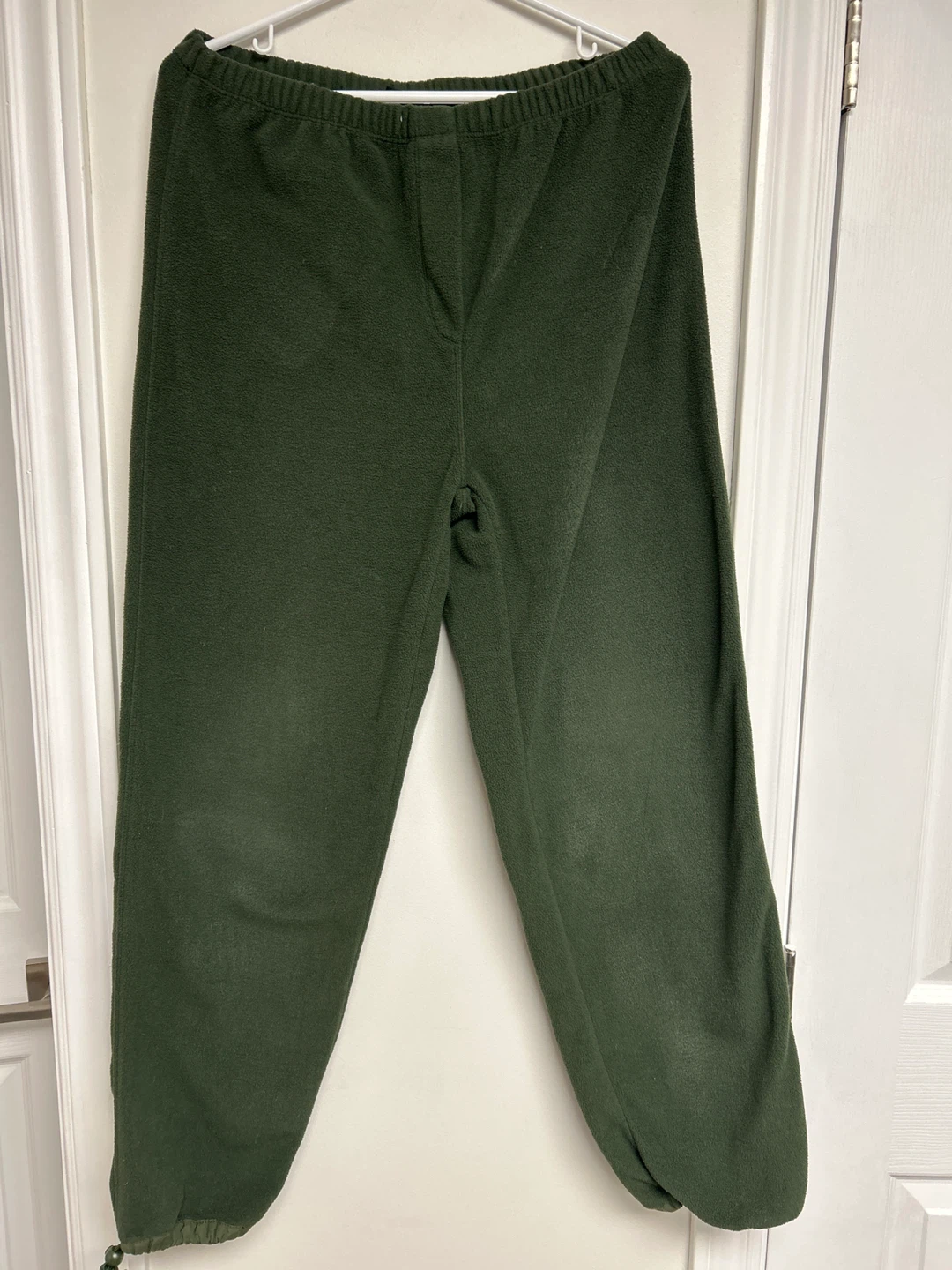 Cherokee Green Fleece Sweatpants Size S/P