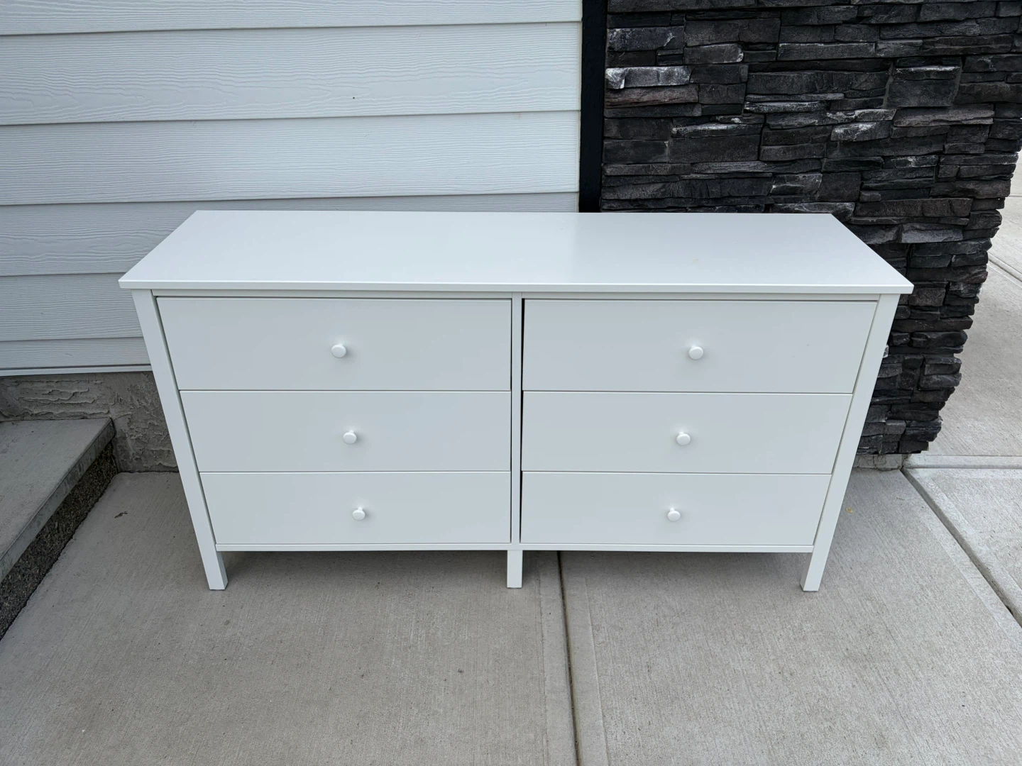 IKEA KILBERGET dresser white 6 drawers