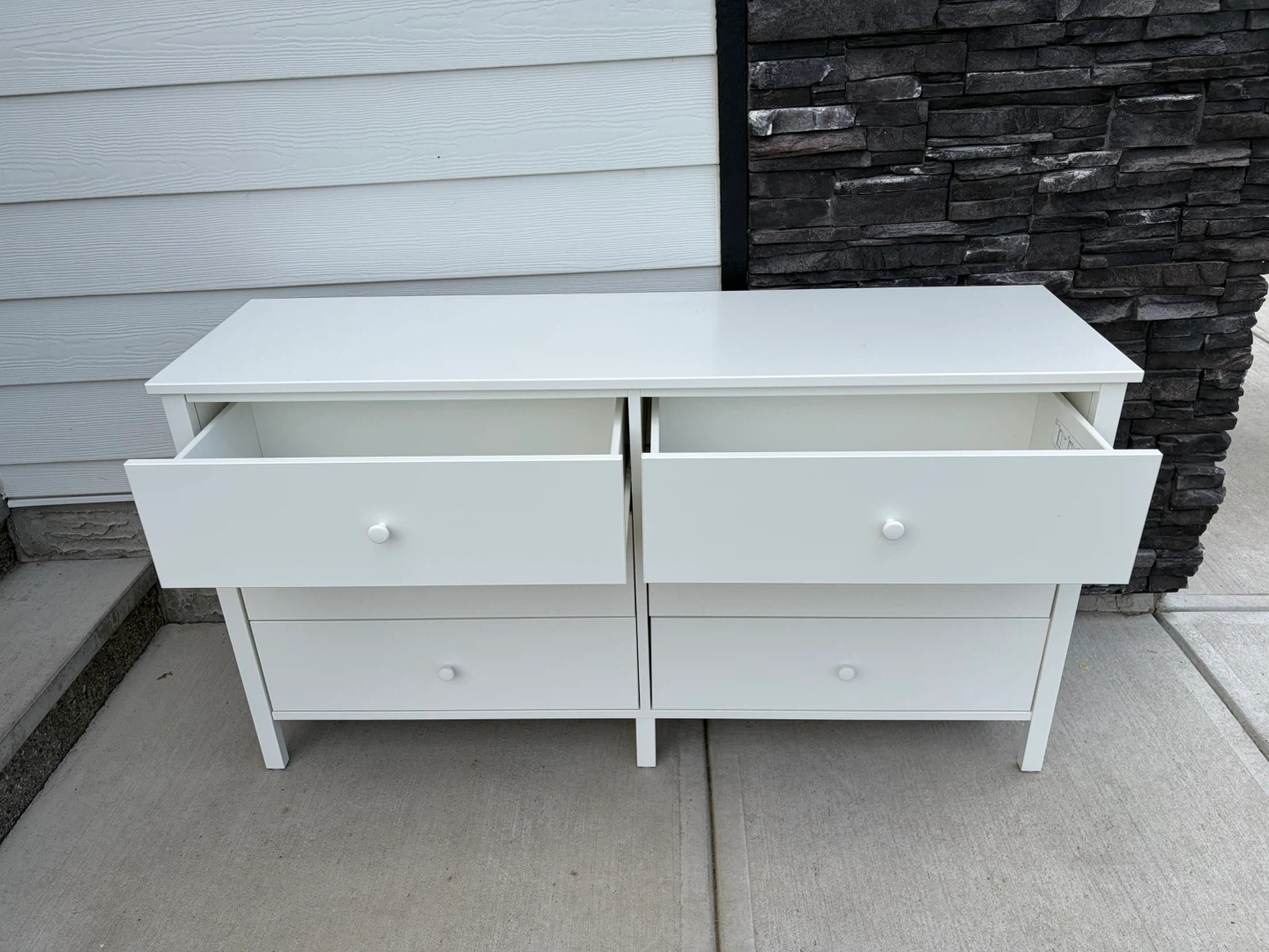 IKEA KILBERGET dresser white 6 drawers - photo 2