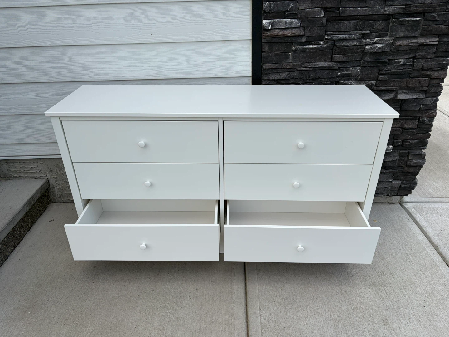 IKEA KILBERGET dresser white 6 drawers - photo 4
