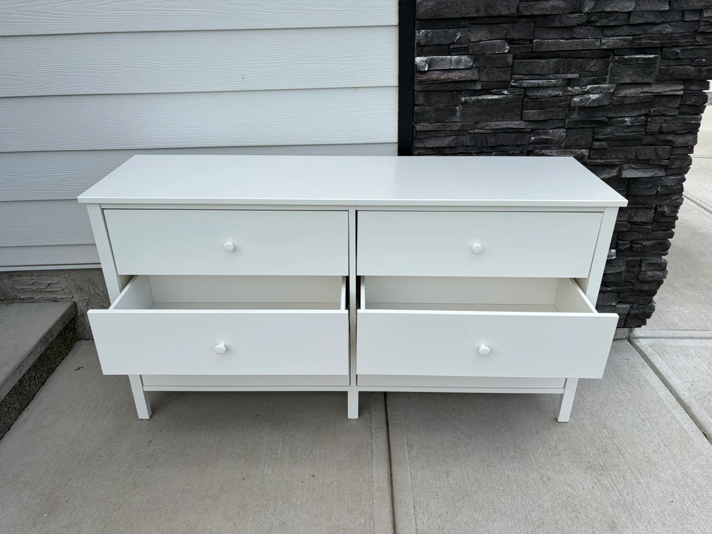 IKEA KILBERGET dresser white 6 drawers - photo 3
