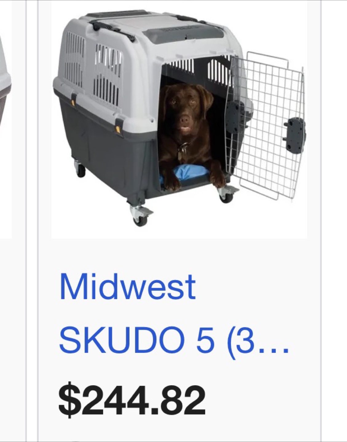 skudo dog crate