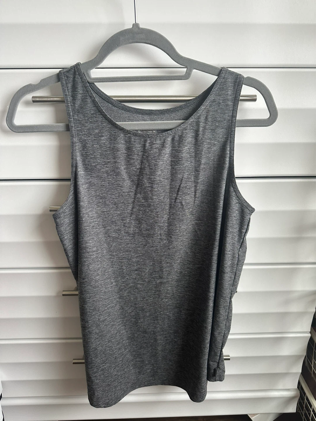 (Size 4) Eddie Bauer Grey Workout Tank Top - photo 2