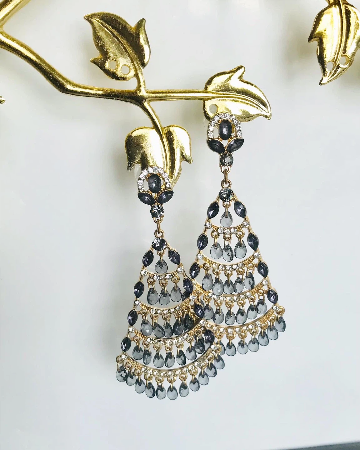 Chandelier earrings new - photo 2