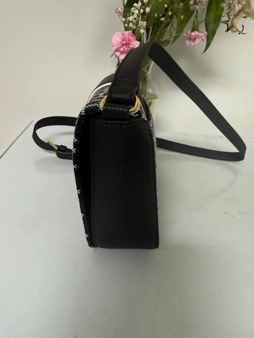 Tommy Hilfiger Crossbody Bag - Black/White Monogram - photo 4