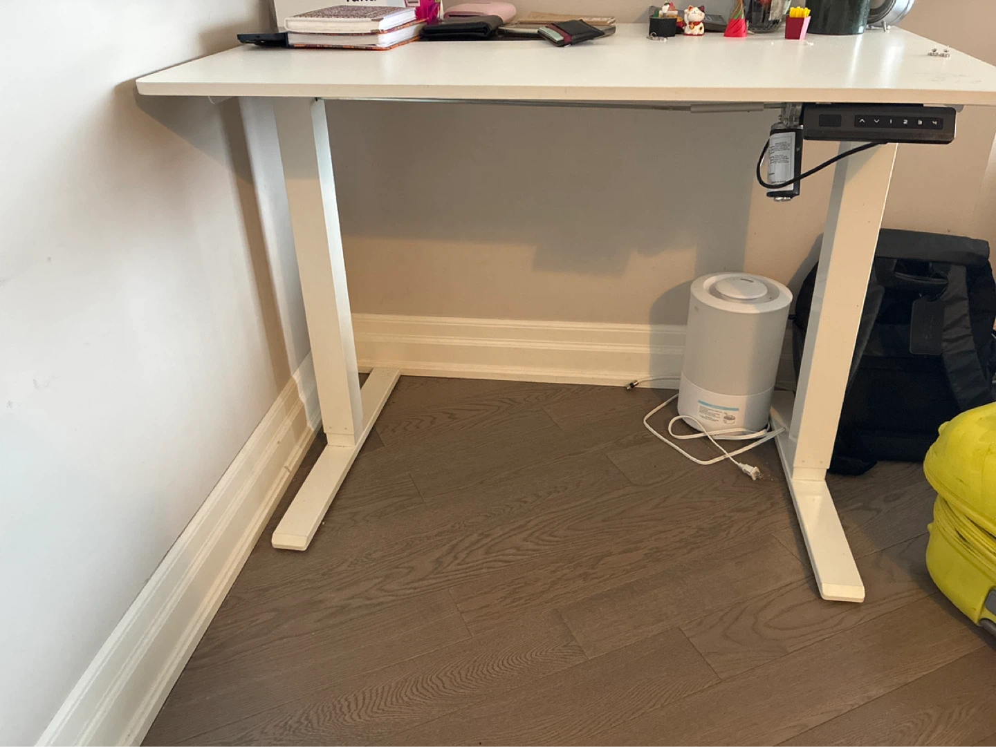 White Standing Desk