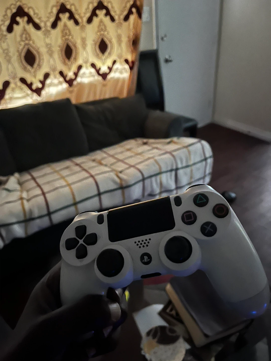 White PlayStation 4 DualShock 4 Controller