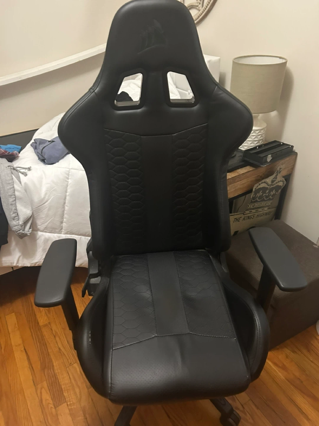 Black Corsair Gaming Chair