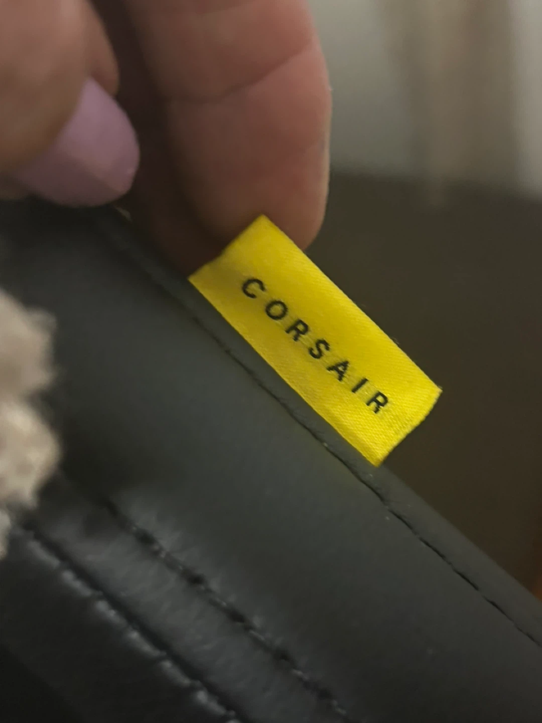 Black Corsair Gaming Chair - photo 4