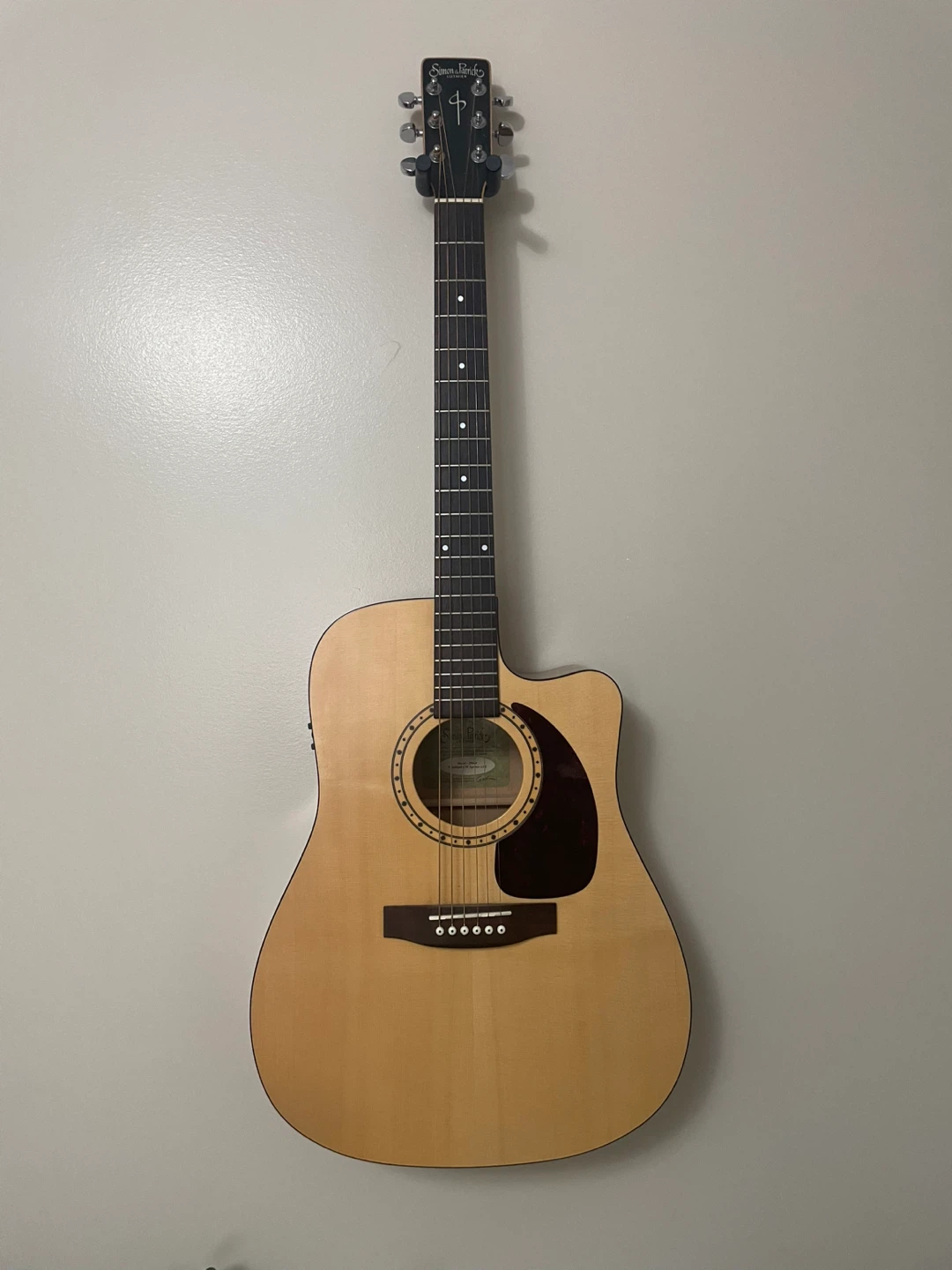 Simon & Patrick Woodland CW Spruce Acoustic/Electric Guitar