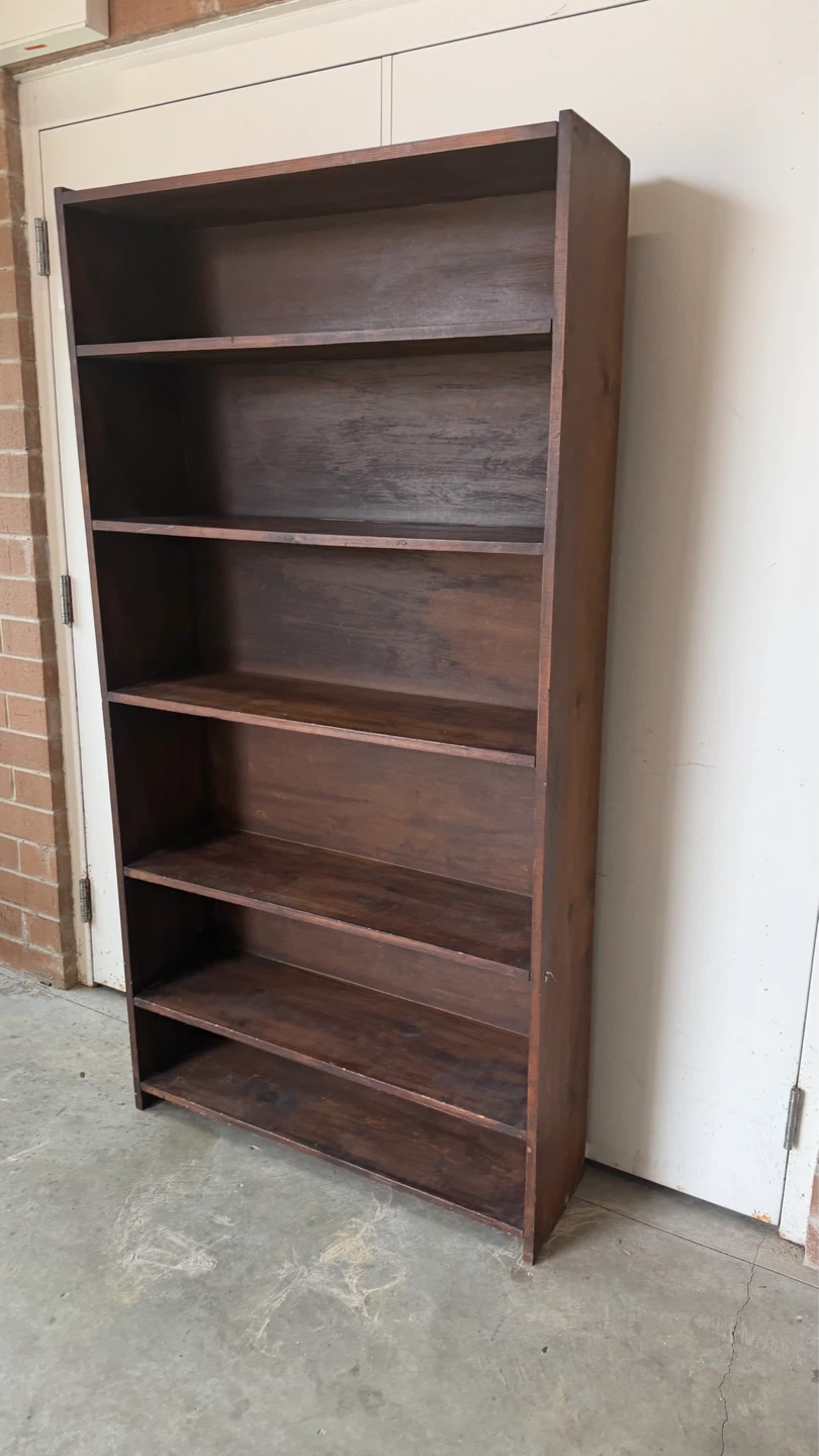 Dark Wooden Bookshelf - photo 3
