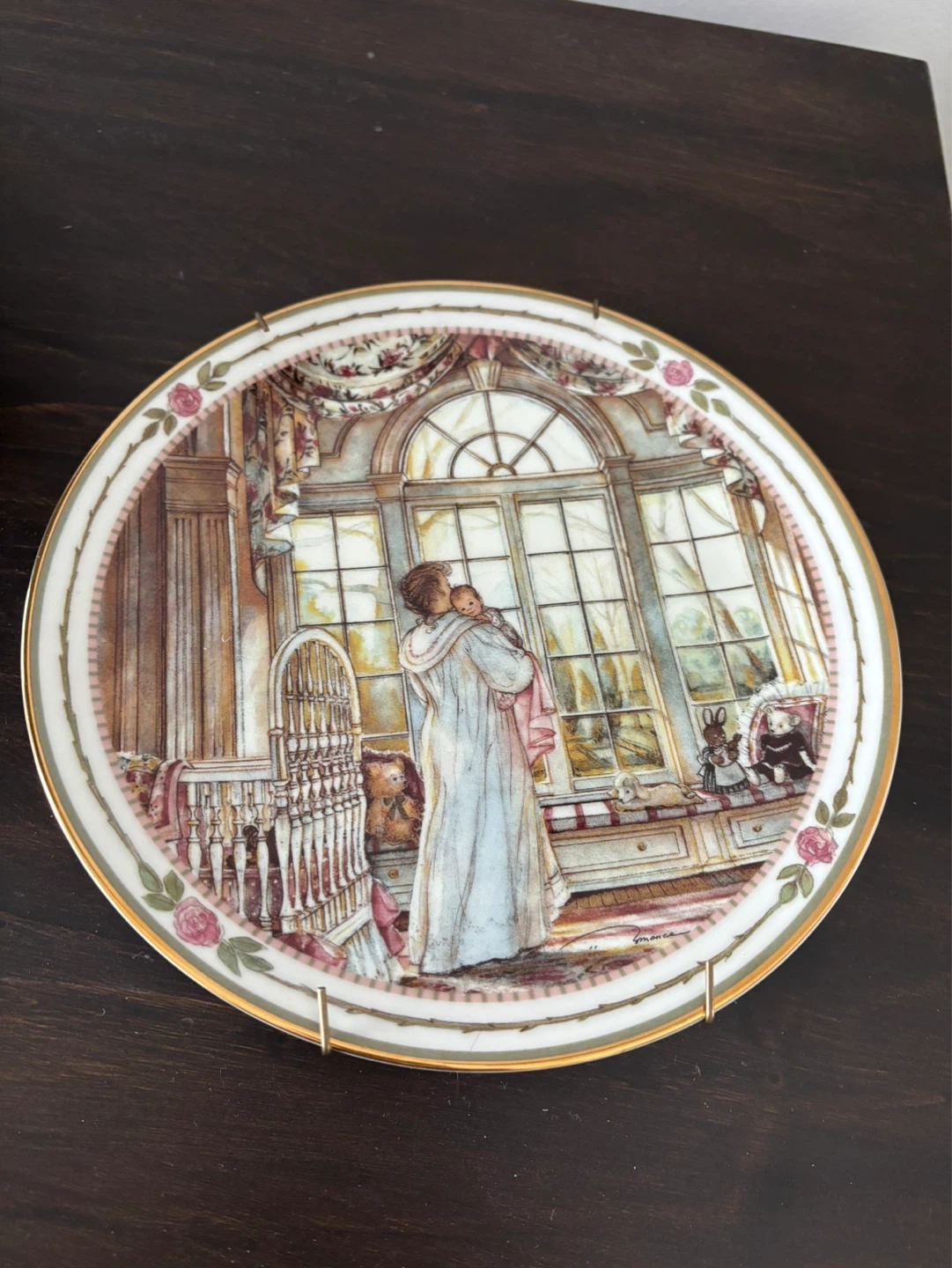 Trisha Romance "Bright Eyes" Collector Plate