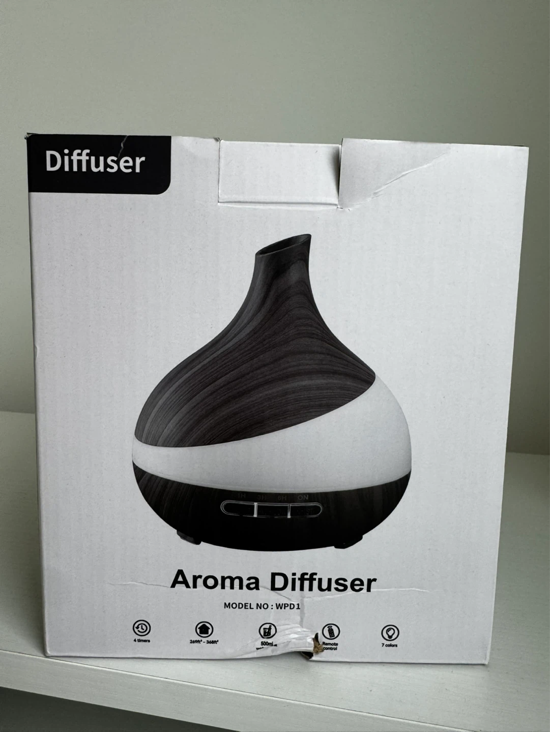 (Brand new) Aroma Diffuser WPD1 Fragrance Machine 500ml - photo 2