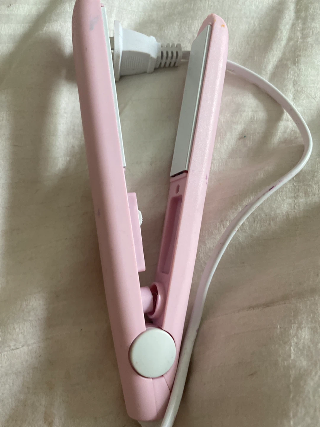 Pink Mini Hair Straightener