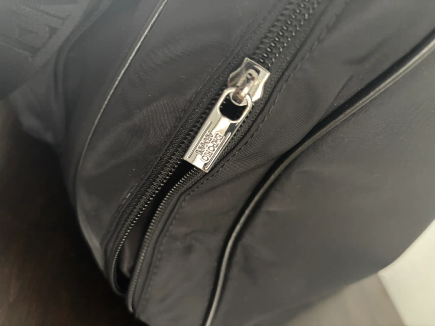 New Emporio Armani Black Duffle Bag - photo 4