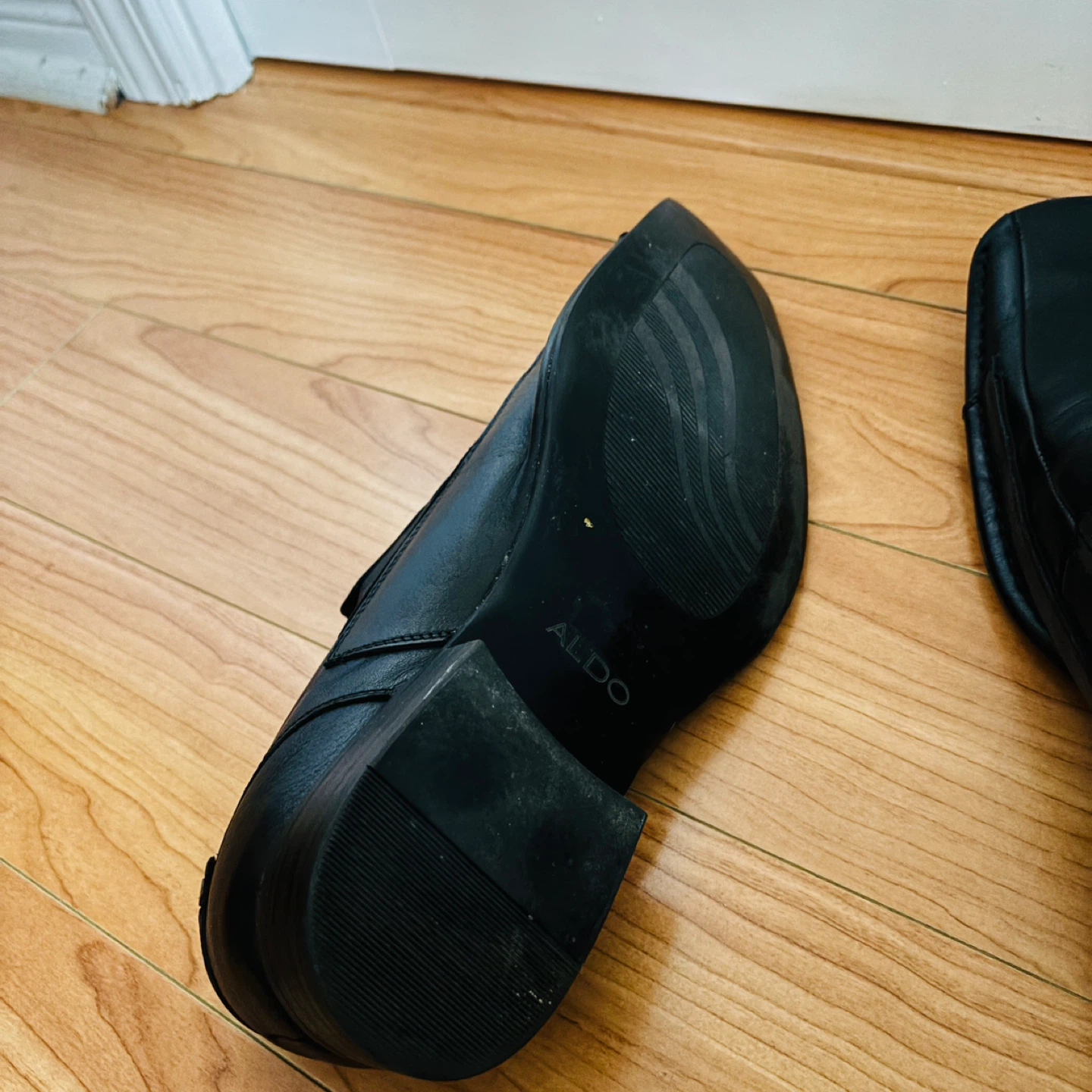 ALDO Black Leather Dress Shoes - photo 3