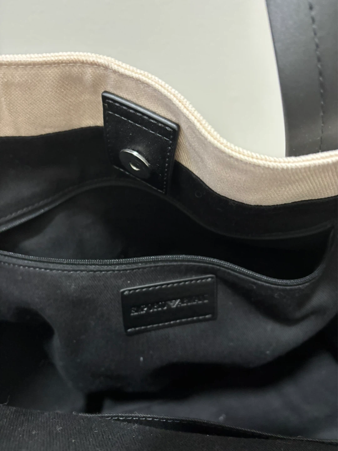 New Emporio Armani Canvas Tote Bag - photo 4