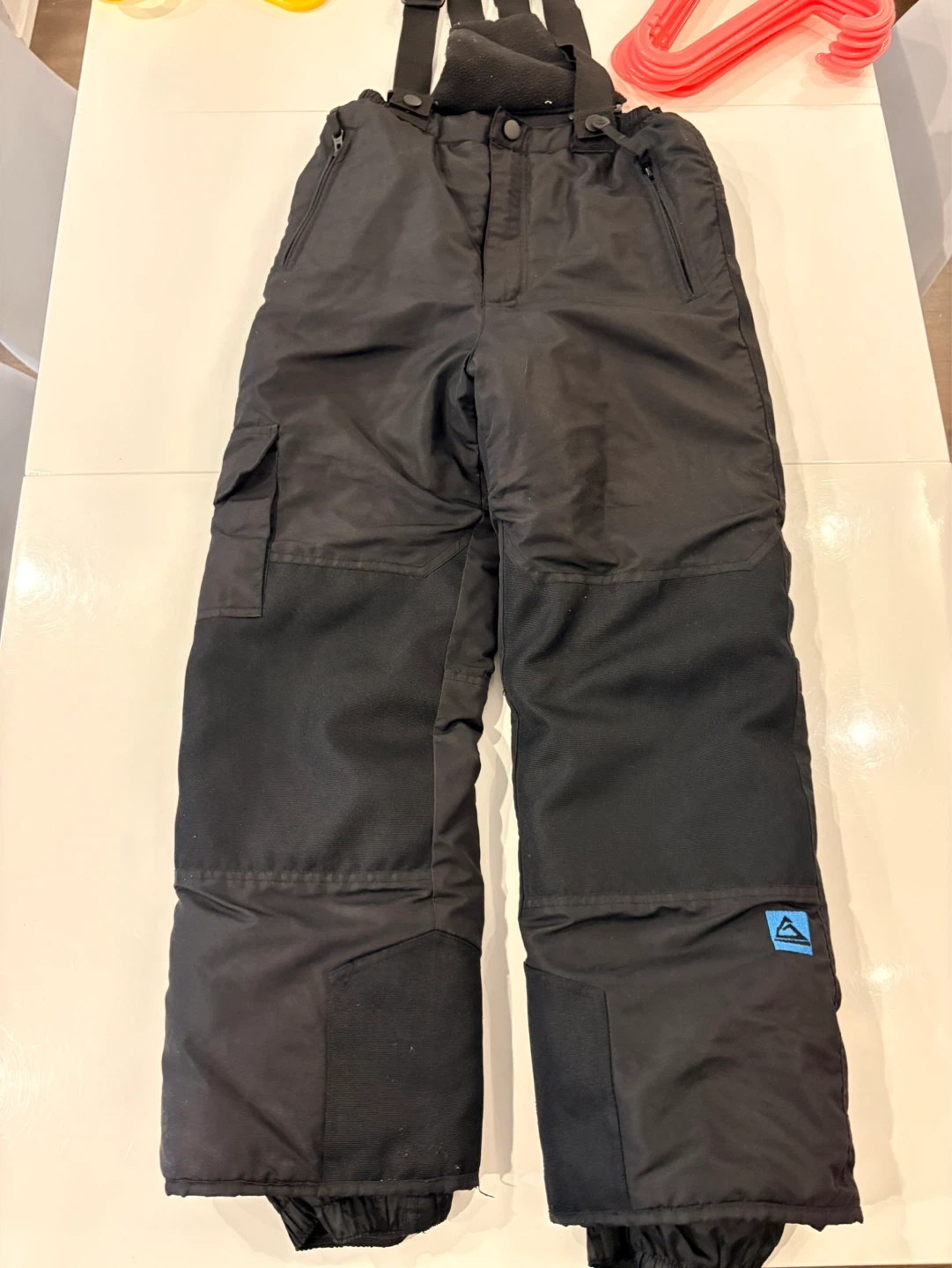 Kids Black Snow Pants Size 10