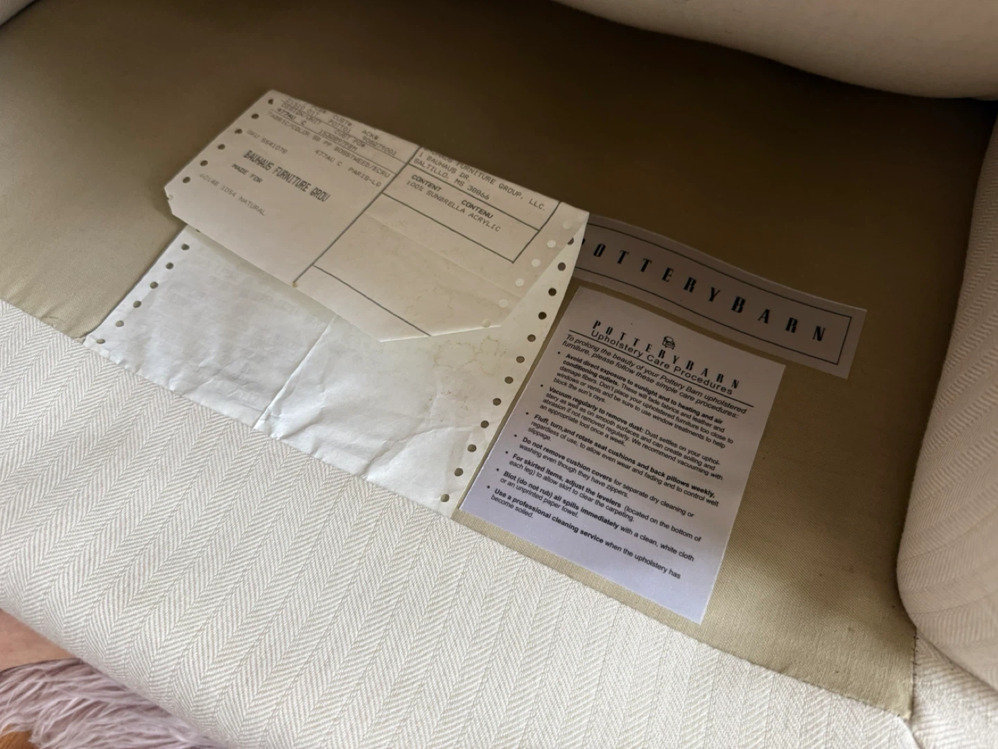 Pottery Barn Upholstered Accent Chair - photo 2