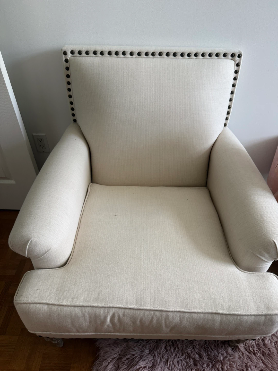 Pottery Barn Upholstered Accent Chair - photo 4