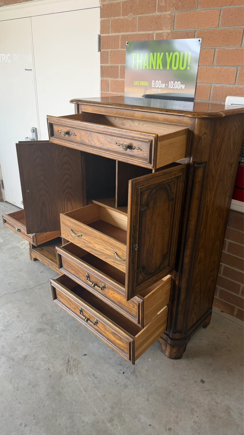 Century Furniture Armoire and Nightstand Set - photo 4