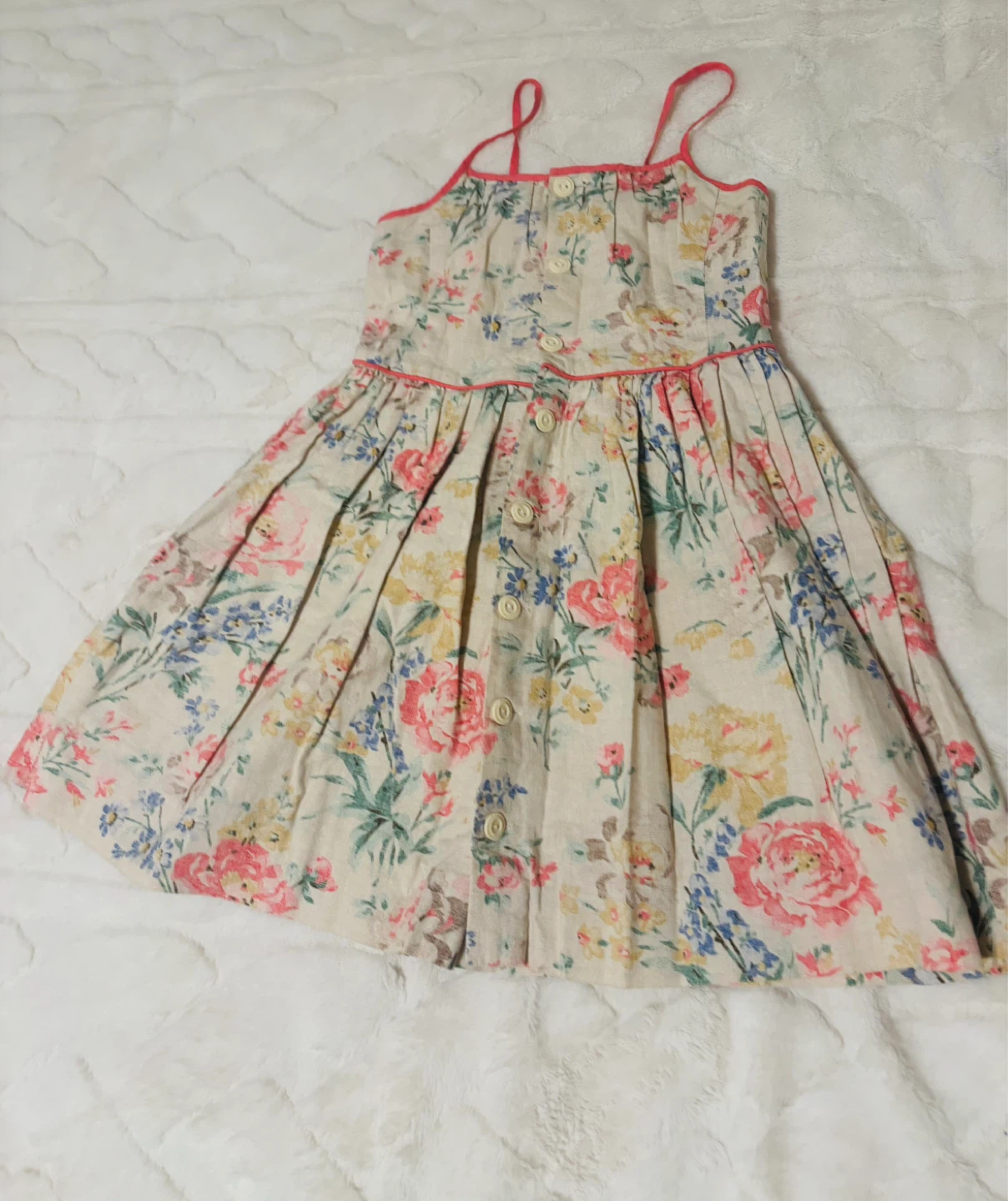 Ralph Lauren Floral Button-Front Dress Size 6