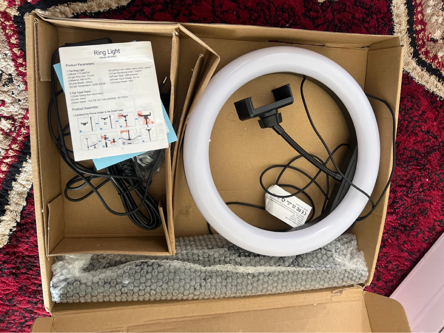 10-inch Ring Light F110-260CW - photo 3